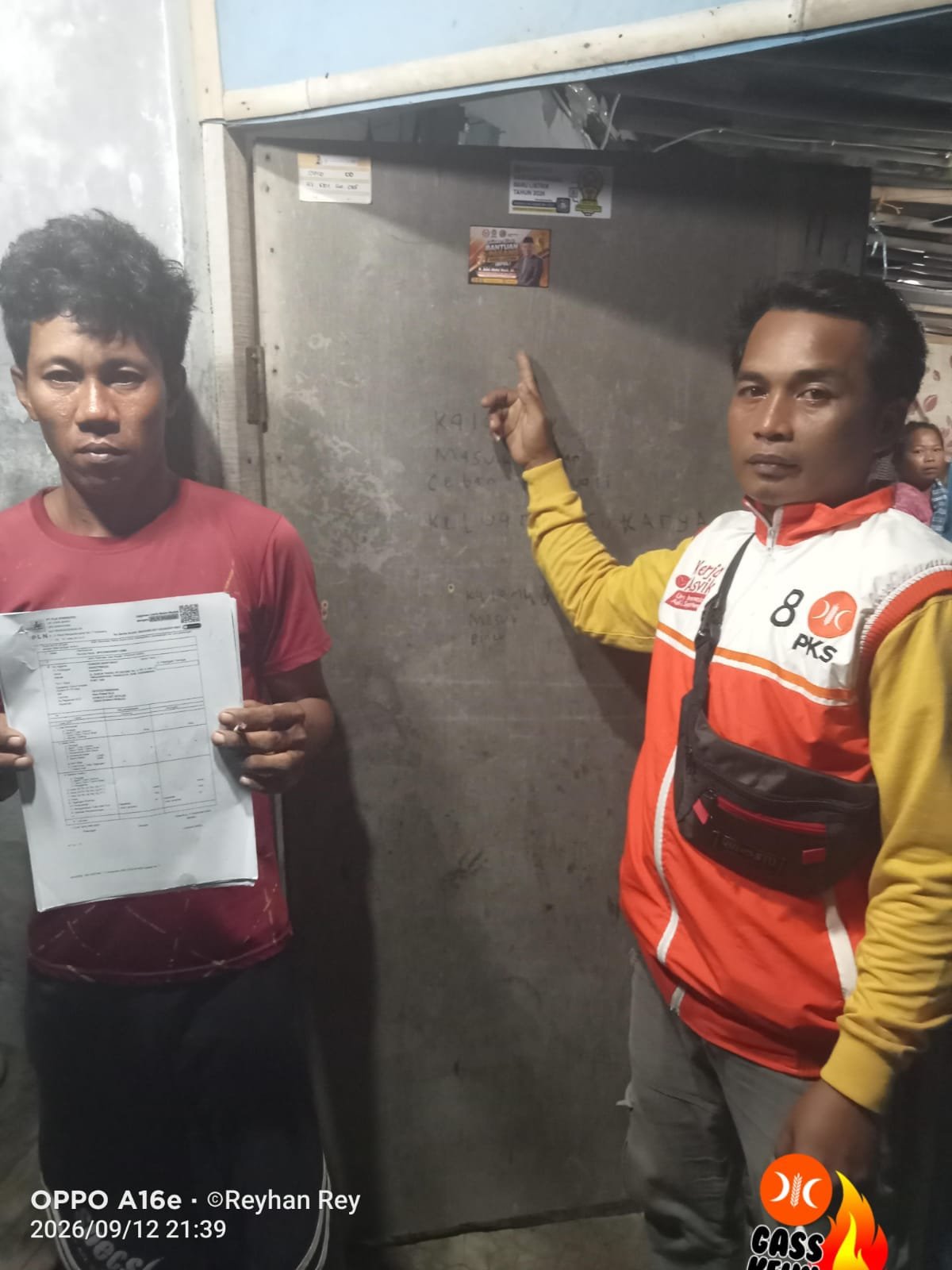 Aspirasi H. Jalal Dewan DPR-RI Fraksi PKS Bantuan Pasang Baru Listrik