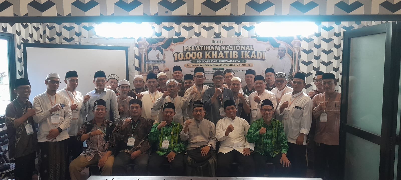 Sambut Pra-Munas IV IKADI, 35 Peserta di Purwakarta Ikuti Pelatihan Nasional 10.000 Khotib Menuju Rekor MURI