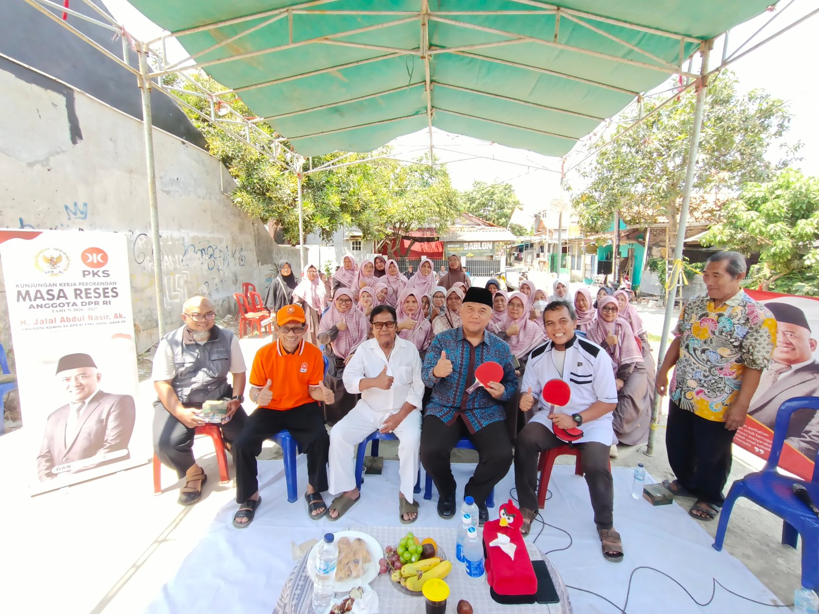 H. Jalal Serap Aspirasi Warga Regency Cikampek Utara